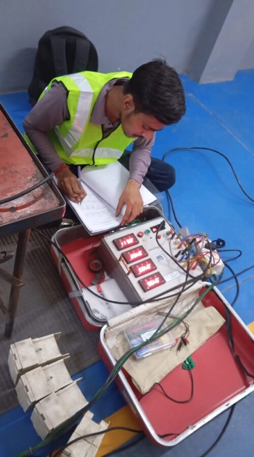 MAIN LT PANEL, 10F2, DG-2 BREAKER TIMING TEST MAIN LT PANEL, 10F2, DG-2 BREAKER TIMING TEST
