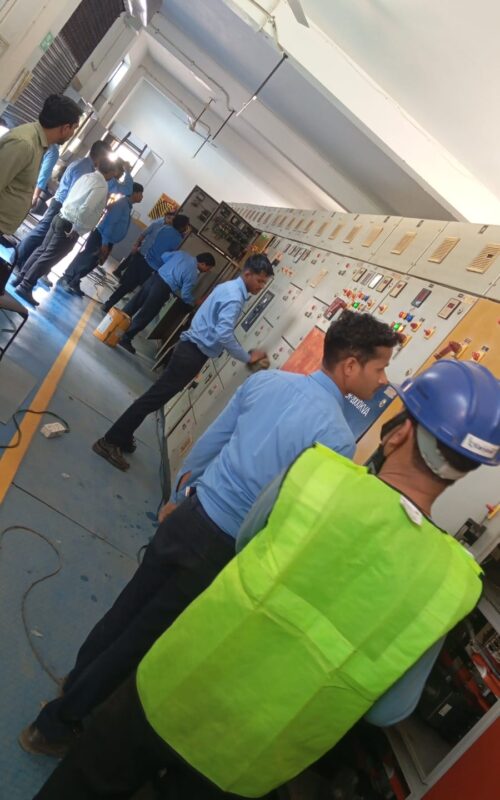 MAIN LT PANEL DURING SERVICING...